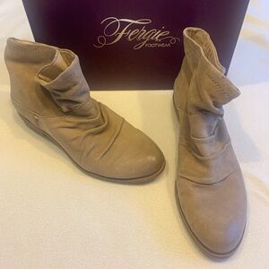 Fergie Monet Suede Ankle boot 8.5